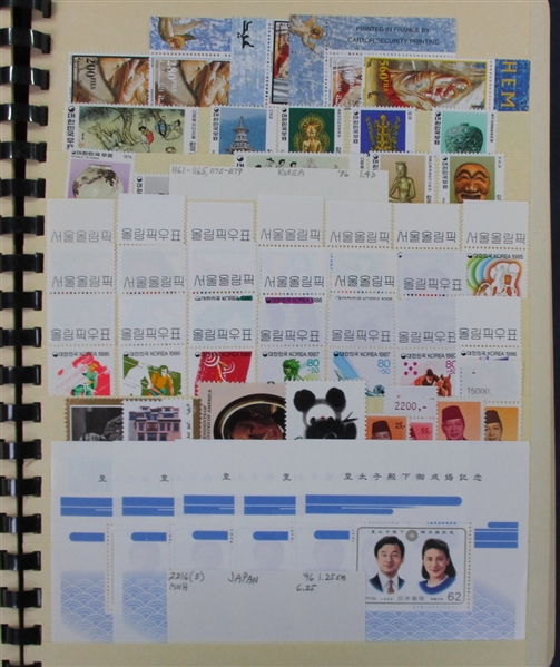 Old Elbe Stockbook Holding Foreign - Mostly Pre-1980 (Est $250-300) 