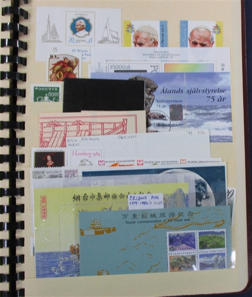 Old Elbe Stockbook Holding Foreign - Mostly Pre-1980 (Est $250-300) 