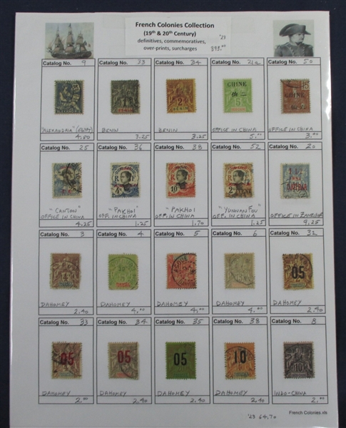 Box of Foreign Country Collections (Est $600-800)