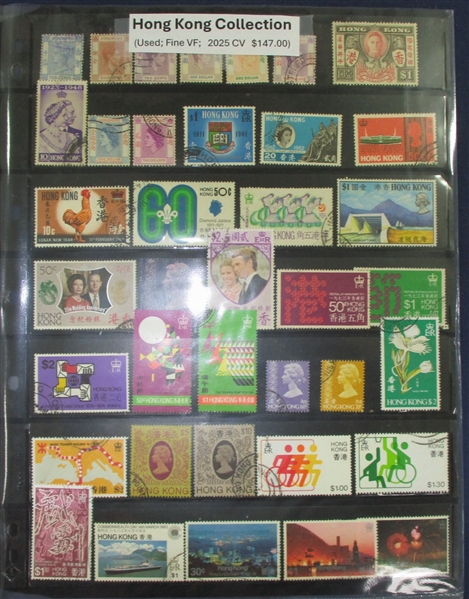 Box of Foreign Country Collections (Est $600-800)