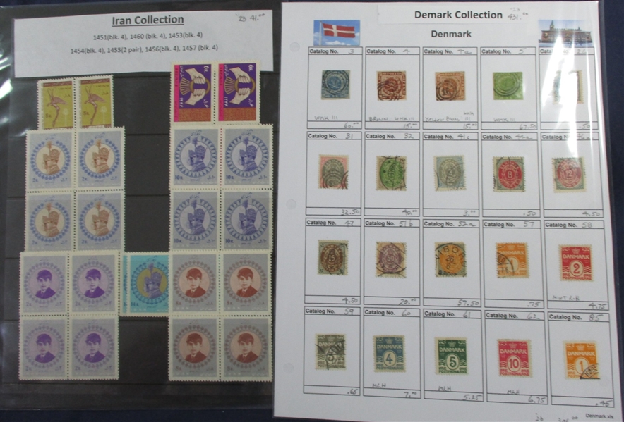 Box of Foreign Country Collections (Est $600-800)