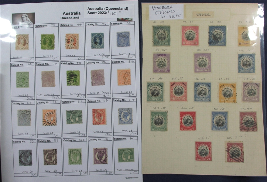 Box of Foreign Country Collections (Est $600-800)