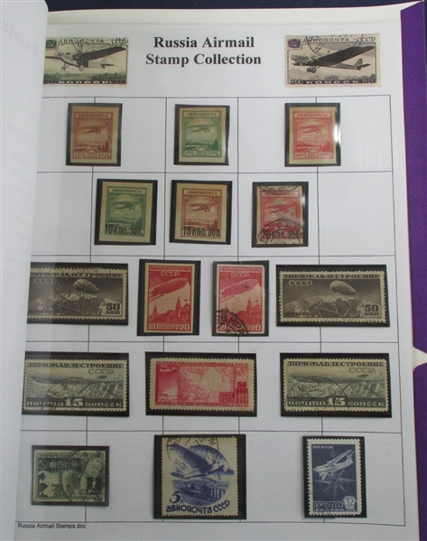 Box of Foreign Country Collections (Est $600-800)
