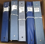 British Colonies Collection/Accumulation on Stockpages in 5 Binders (Est $2000-3000)