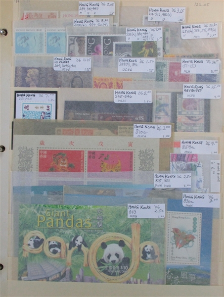 British Colonies Collection/Accumulation on Stockpages in 5 Binders (Est $2000-3000)
