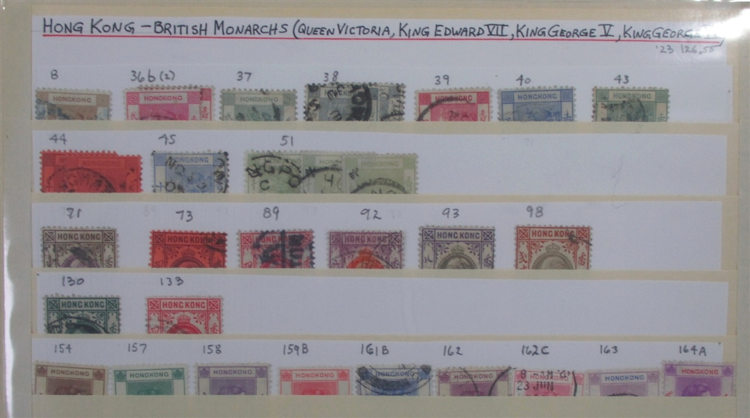 British Colonies Collection/Accumulation on Stockpages in 5 Binders (Est $2000-3000)