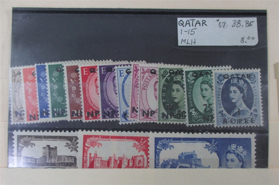 British Colonies Collection/Accumulation on Stockpages in 5 Binders (Est $2000-3000)