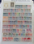 Argentina Large Collection of Revenues, Telegraphs, and Charity Stamps (Est $200-300)
