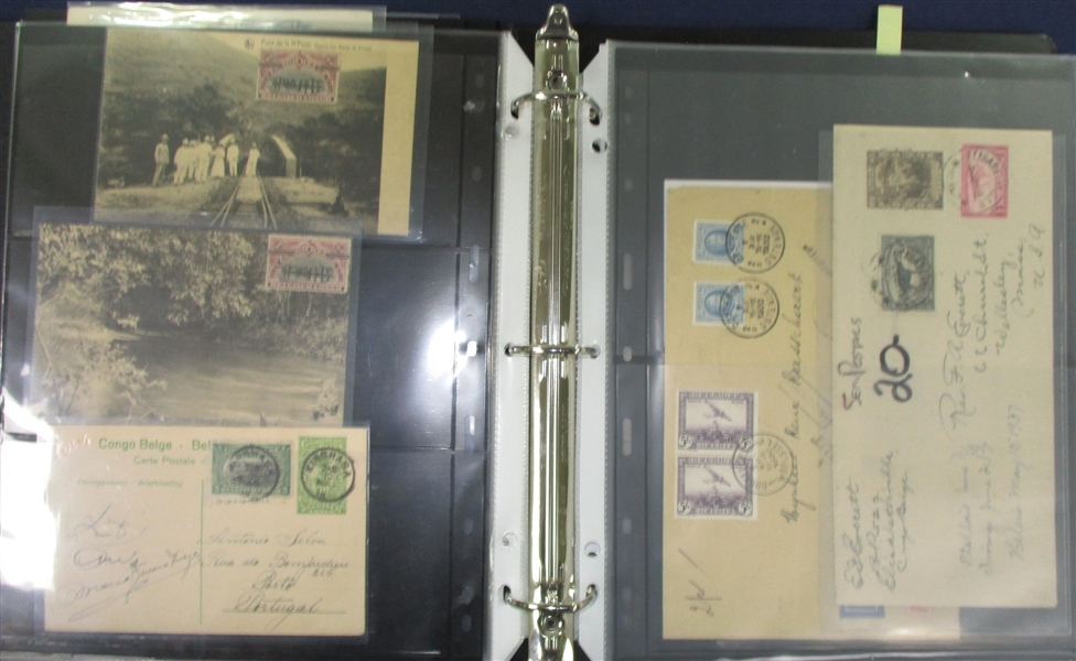 Belgian Congo Cover Collection (Est $100-150)
