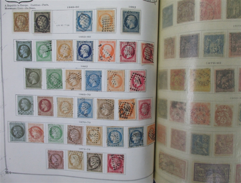 Scott International Junior - Loaded with Better Stamps Throughout! (Est $2000-2500)