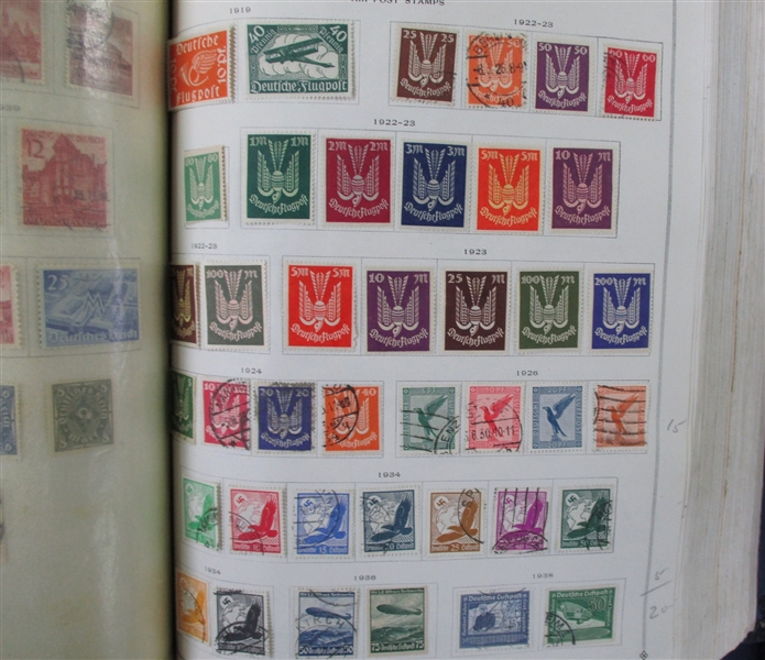 Scott International Junior - Loaded with Better Stamps Throughout! (Est $2000-2500)
