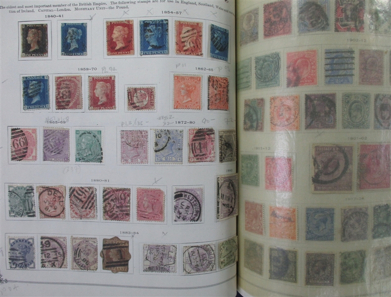 Scott International Junior - Loaded with Better Stamps Throughout! (Est $2000-2500)