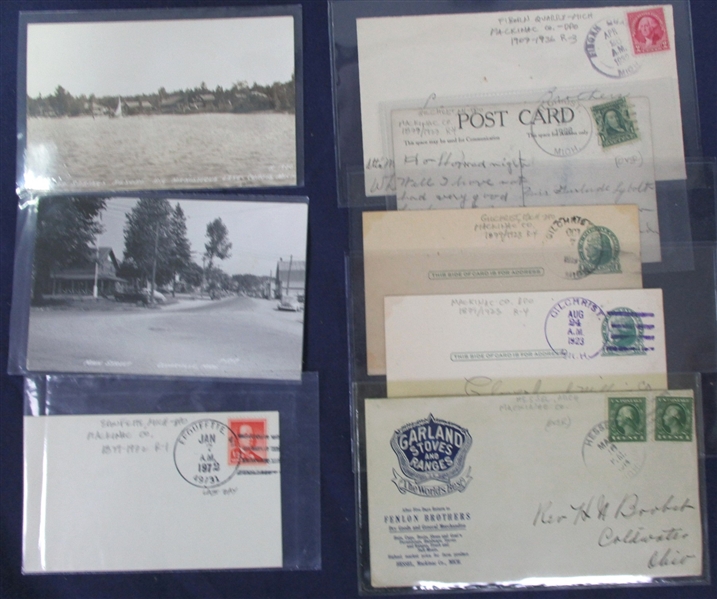 Michigan Covers - Eastern Upper Peninsula (Est $250-300)