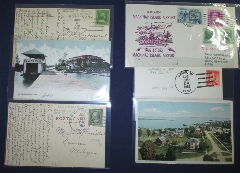 Michigan Covers - Eastern Upper Peninsula (Est $250-300)