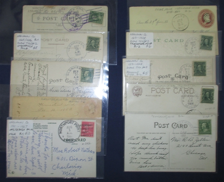 Michigan Covers - Northwest Lower Peninsula (Est $180-250)