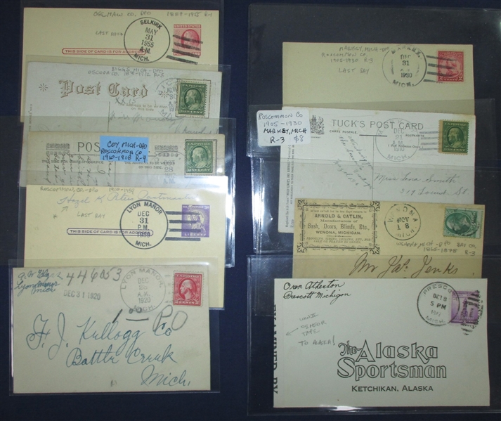 Michigan Covers - Northeast Central Lower Peninsula (Est $175-250)