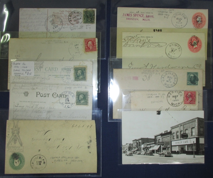 Michigan Covers - Northwest Central Lower Peninsula (Est $225-300)