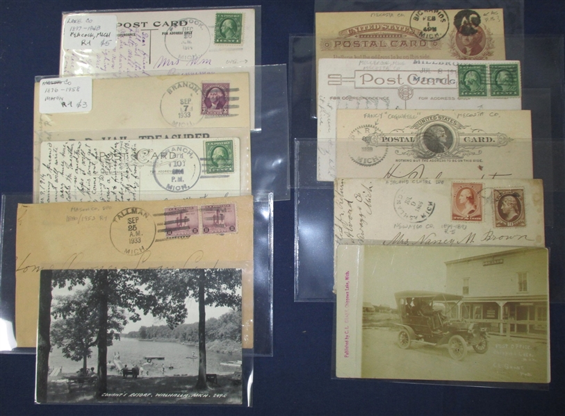 Michigan Covers - Northwest Central Lower Peninsula (Est $225-300)