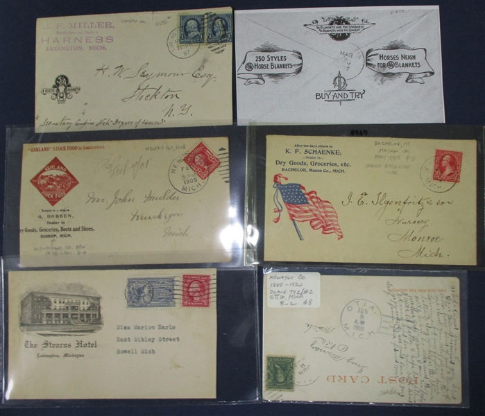 Michigan Covers - Northwest Central Lower Peninsula (Est $225-300)