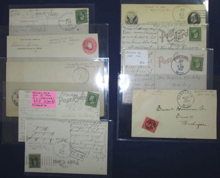Michigan Covers - Northwest Central Lower Peninsula (Est $225-300)
