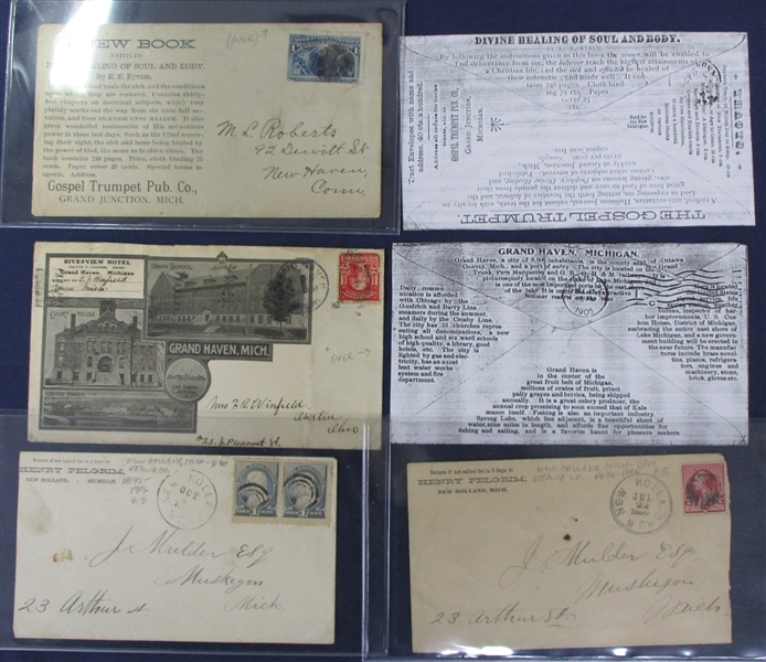 Michigan Covers - Southern Lake Michigan Lower Peninsula (Est $300-350)