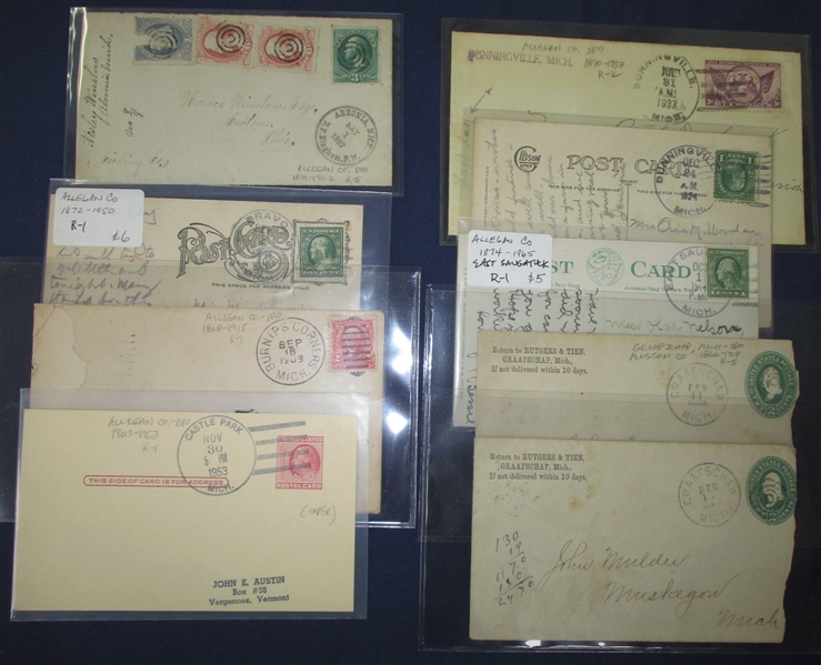 Michigan Covers - Southern Lake Michigan Lower Peninsula (Est $300-350)