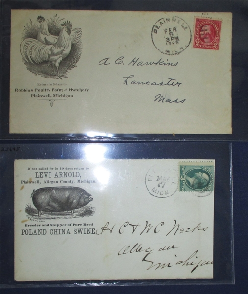 Michigan Covers - Southern Lake Michigan Lower Peninsula (Est $300-350)