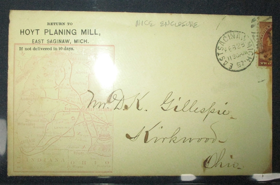 Michigan Covers - South Central Michigan Lower Peninsula (Est $250-300)