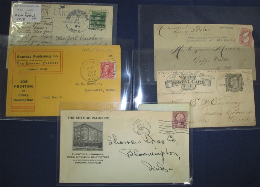 Michigan Covers - South Central Michigan Lower Peninsula (Est $250-300)