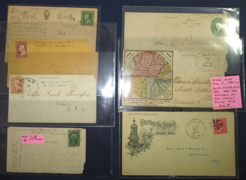 Michigan Covers - South Central Lower Peninsula (Est $200-250)