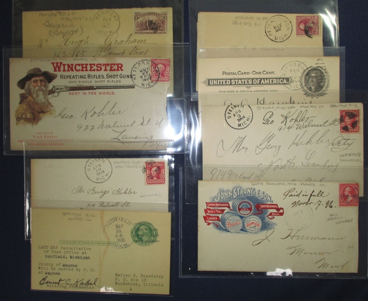 Michigan Covers - South East Lower Peninsula (Est $200-250)