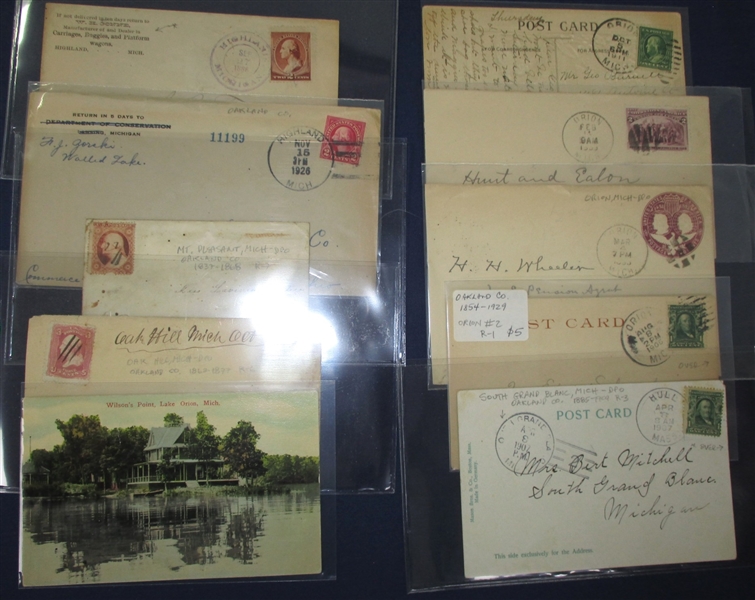 Michigan Covers - South East Lower Peninsula (Est $175-225)