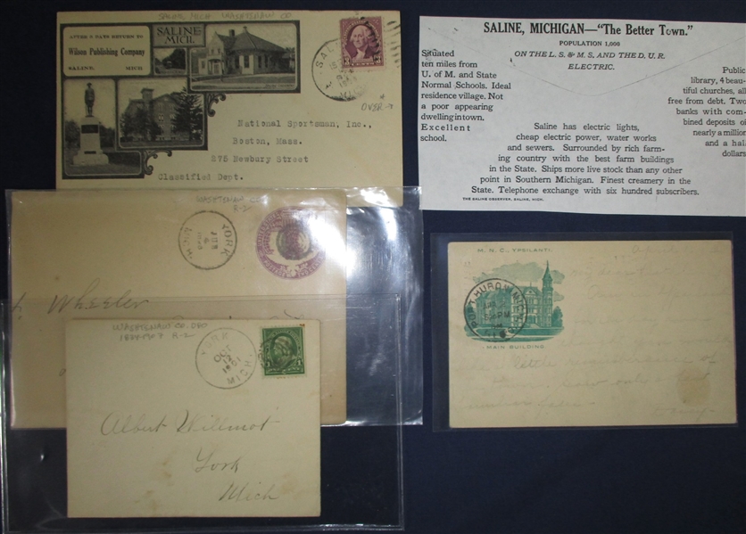 Michigan Covers - South East Lower Peninsula (Est $175-225)