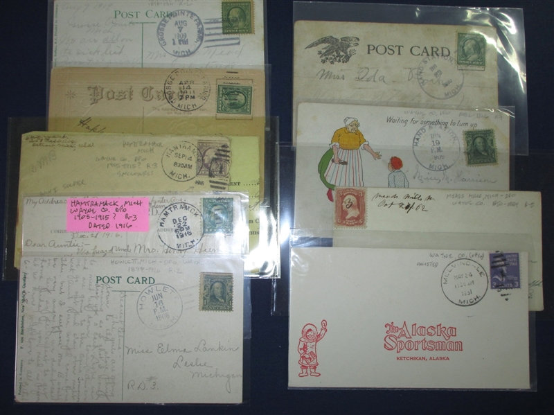 Michigan Covers - Wayne County Lower Peninsula (Est $150-200)