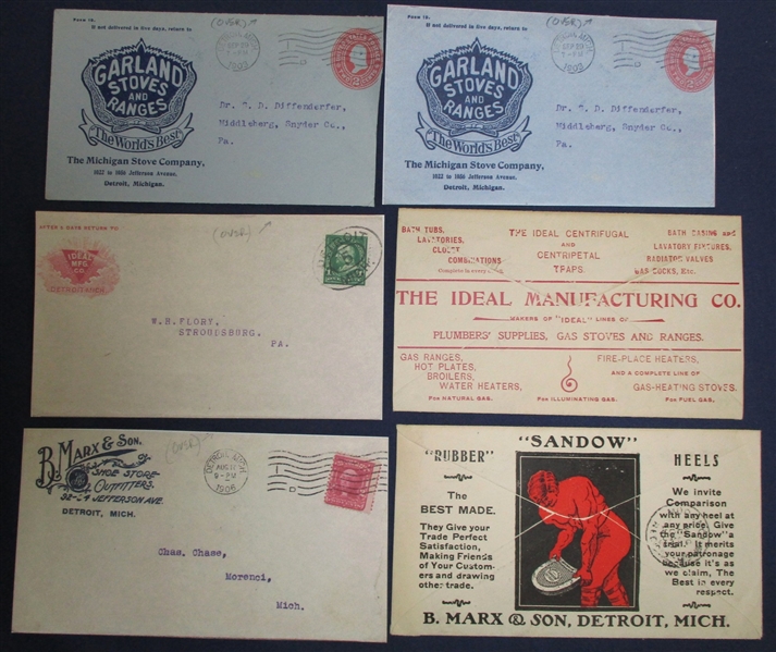 Michigan Covers - Detroit Lower Peninsula (Est $200-250)