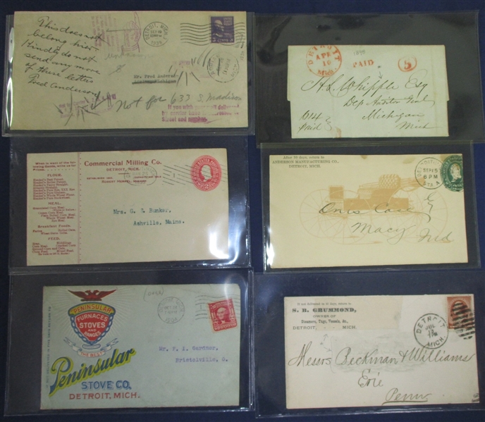 Michigan Covers - Detroit Lower Peninsula (Est $200-250)