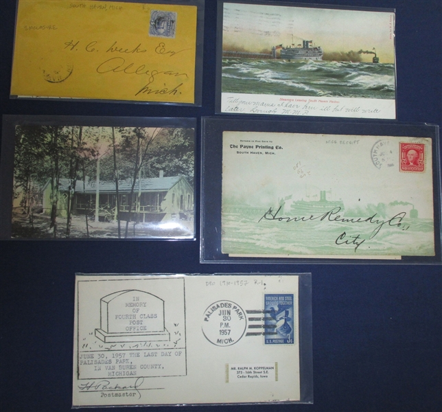 Michigan Covers - South West Lower Peninsula (Est $200-250)
