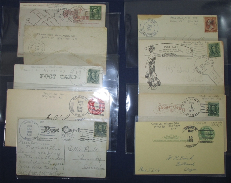 Michigan Covers - South West Central Lower Peninsula (Est $200-250)