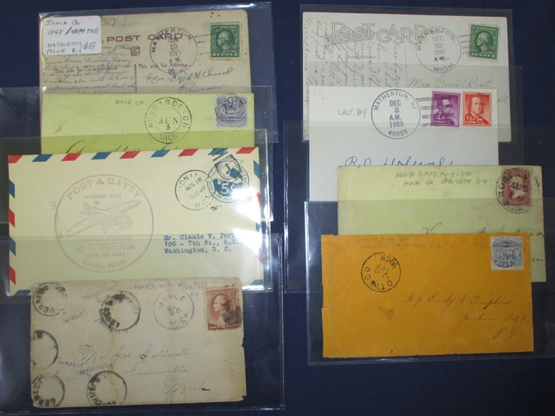 Michigan Covers - South West Central Lower Peninsula (Est $200-250)