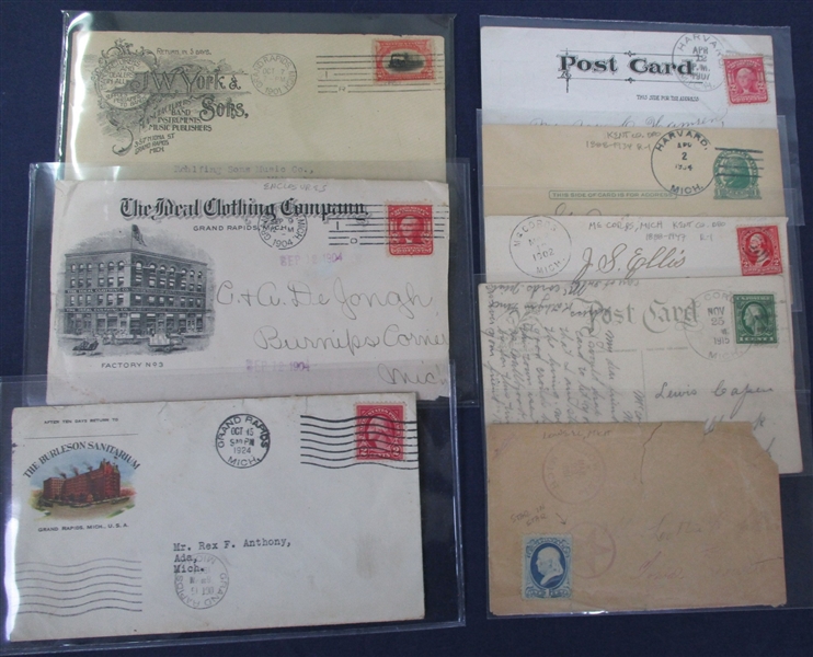 Michigan Covers - South West Central Lower Peninsula (Est $200-250)