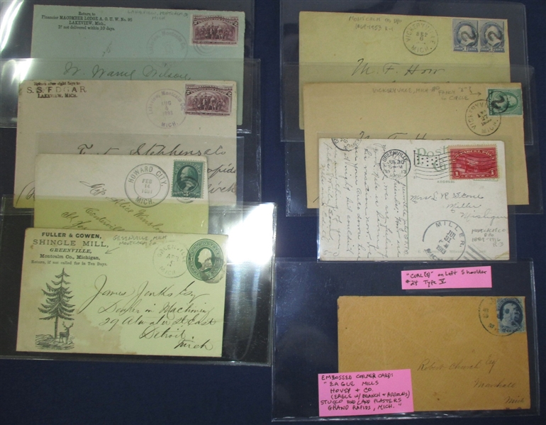 Michigan Covers - South West Central Lower Peninsula (Est $200-250)