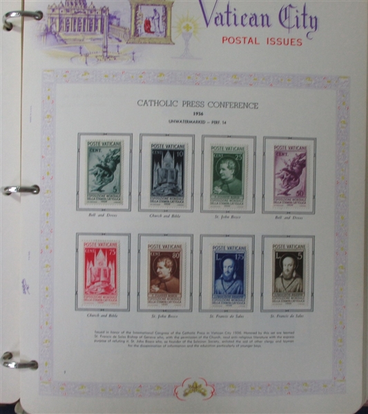 Vatican City - Collections, Accumulations, Etc (Est $400-500)
