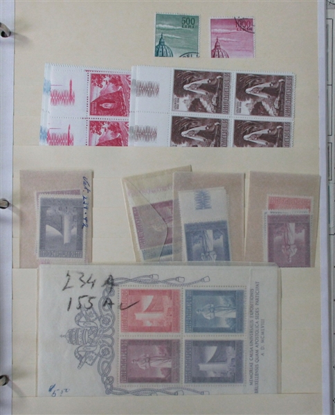 Vatican City - Collections, Accumulations, Etc (Est $400-500)