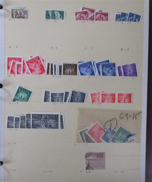 Vatican City - Collections, Accumulations, Etc (Est $400-500)