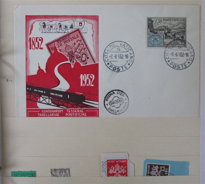 Vatican City - Collections, Accumulations, Etc (Est $400-500)