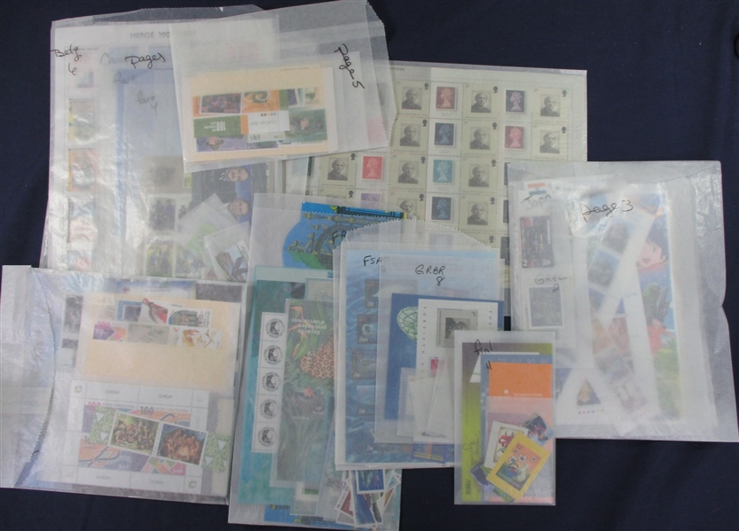 Worldwide New Issue Lot #4 (Est $600-650)