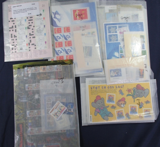 Worldwide New Issue Lot #7 (Est $700-750)