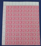 USA Scott 467 Double Error in Full Sheet of 100 MNH F-VF (Est $3000-3500)