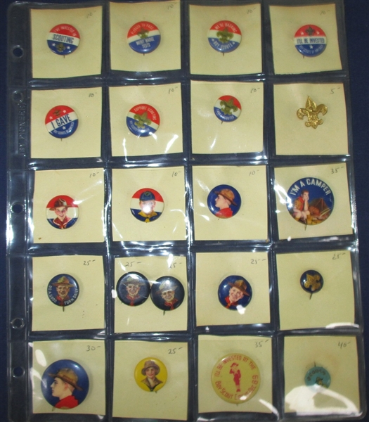 Worldwide Scout Memorabilia (Est $200-300)