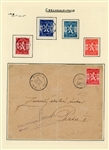 Czechoslovakia Scout Local Issues Scott OL1-OL2 Stamps and Covers (Est $200-300)